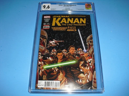 Star Wars Kanan The Last Padawan #1 CGC 9.6 2nd print 2015! Marvel Sabine Wren