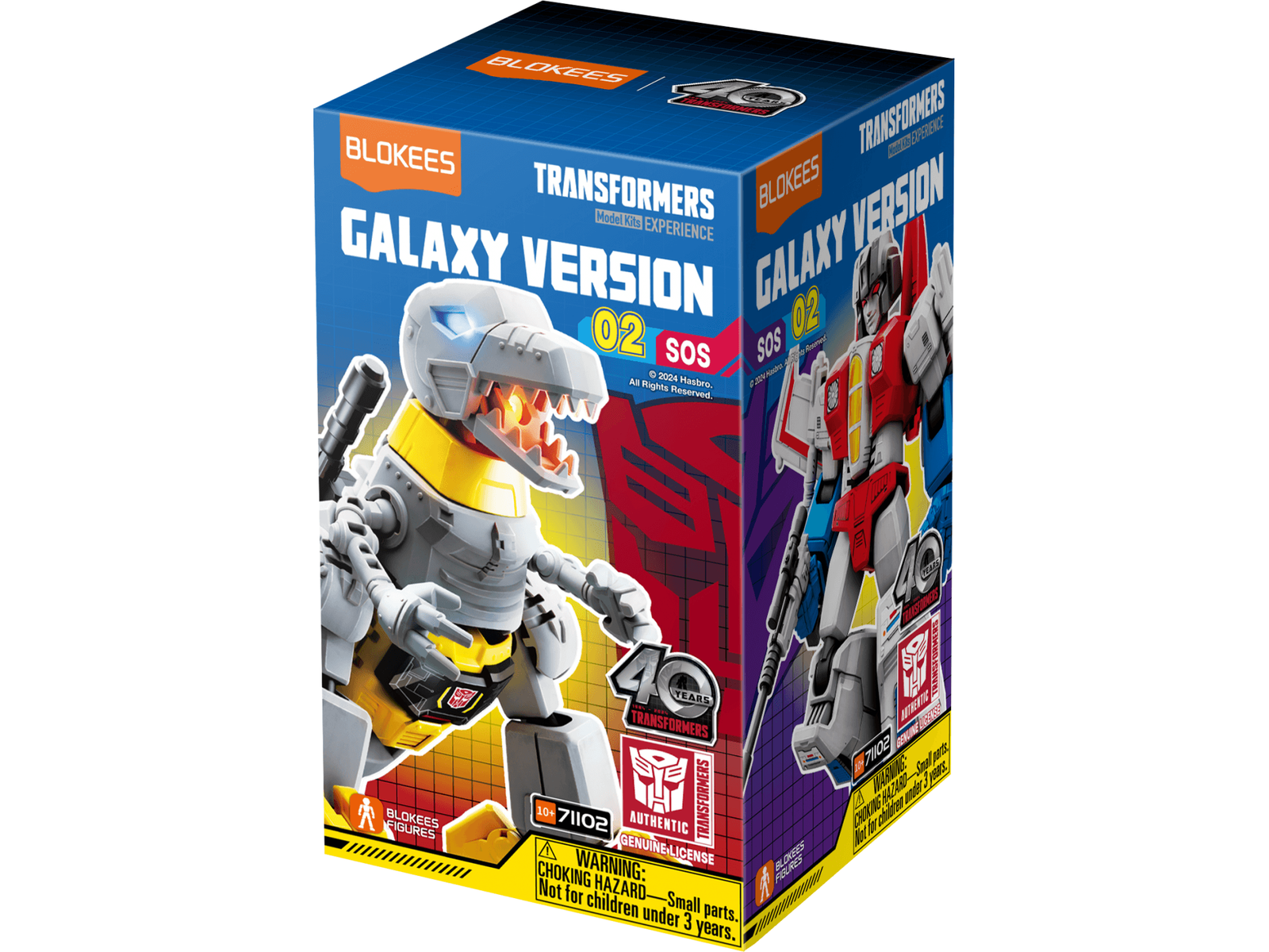 Blokees Figures Transformers Galaxy Version 02 SOS