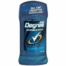 Degree Men Solid Antiperspirant/Deodorant 2.7 oz Cool Rush Scent 5 Pack