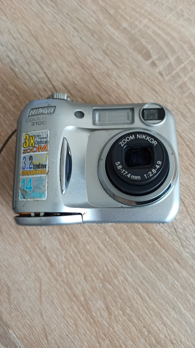 Preços baixos em Câmeras digitais Nikon Coolpix 3100 | eBay