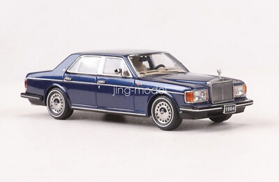 GFCC 1/64 Scale Rolls-Royce Silver Spur III 1994 Blue2 Diecast car