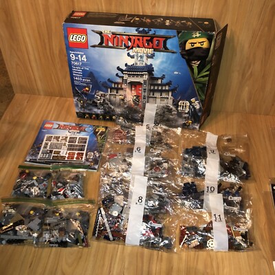 PARTIALLY SEALED BAGS Lego Ninjago Temple of the Ultimate Weapon