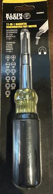 Klein Tools 32500MAG Magnetic Multi-Bit Driver Nut Driver 11-in-1 Multi-Tool