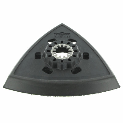 Starlock Schleifplatte 93 mm  für u.a. Fein, Bosch, gelocht, 6x Absauglochung