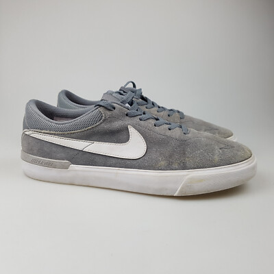 Men's NIKE 'Koston Hypervulc' Sz 7 US Shoes Grey White Low | 3+ Extra 10% Off
