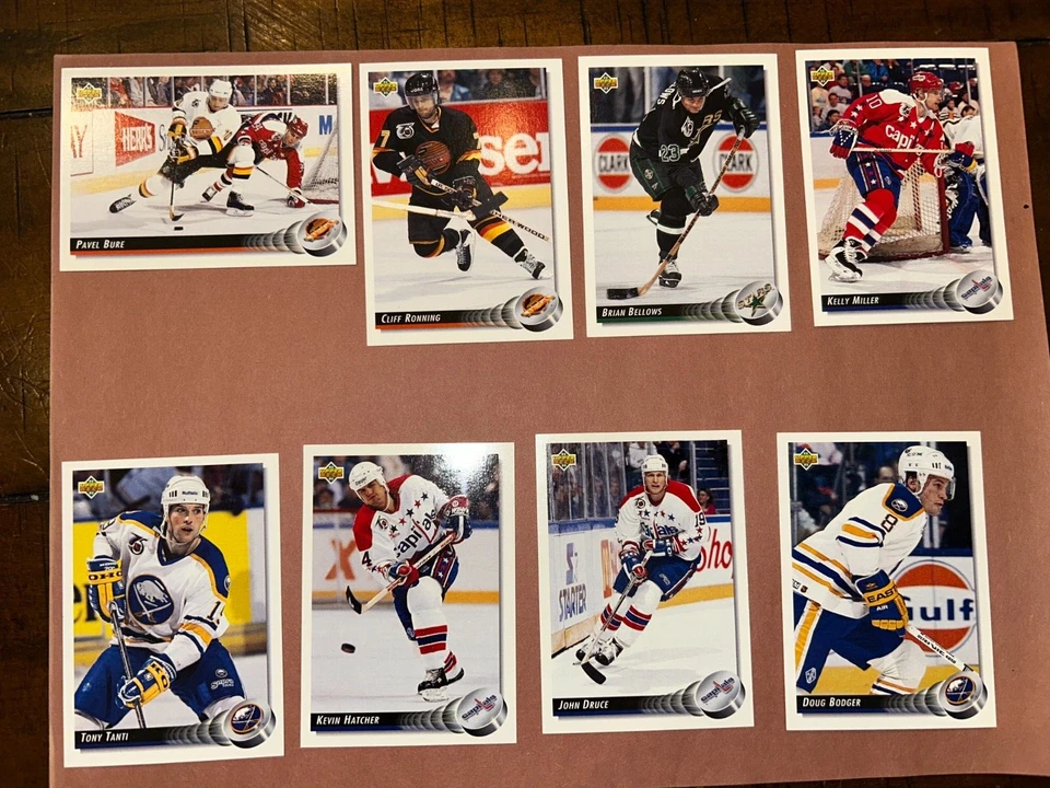 1992-93 UPPER DECK NHL HOCKEY CARDS YOU CHOOSE DISCOUNT FOR MULTIPLES FREE SHIP - Image 3 of 4