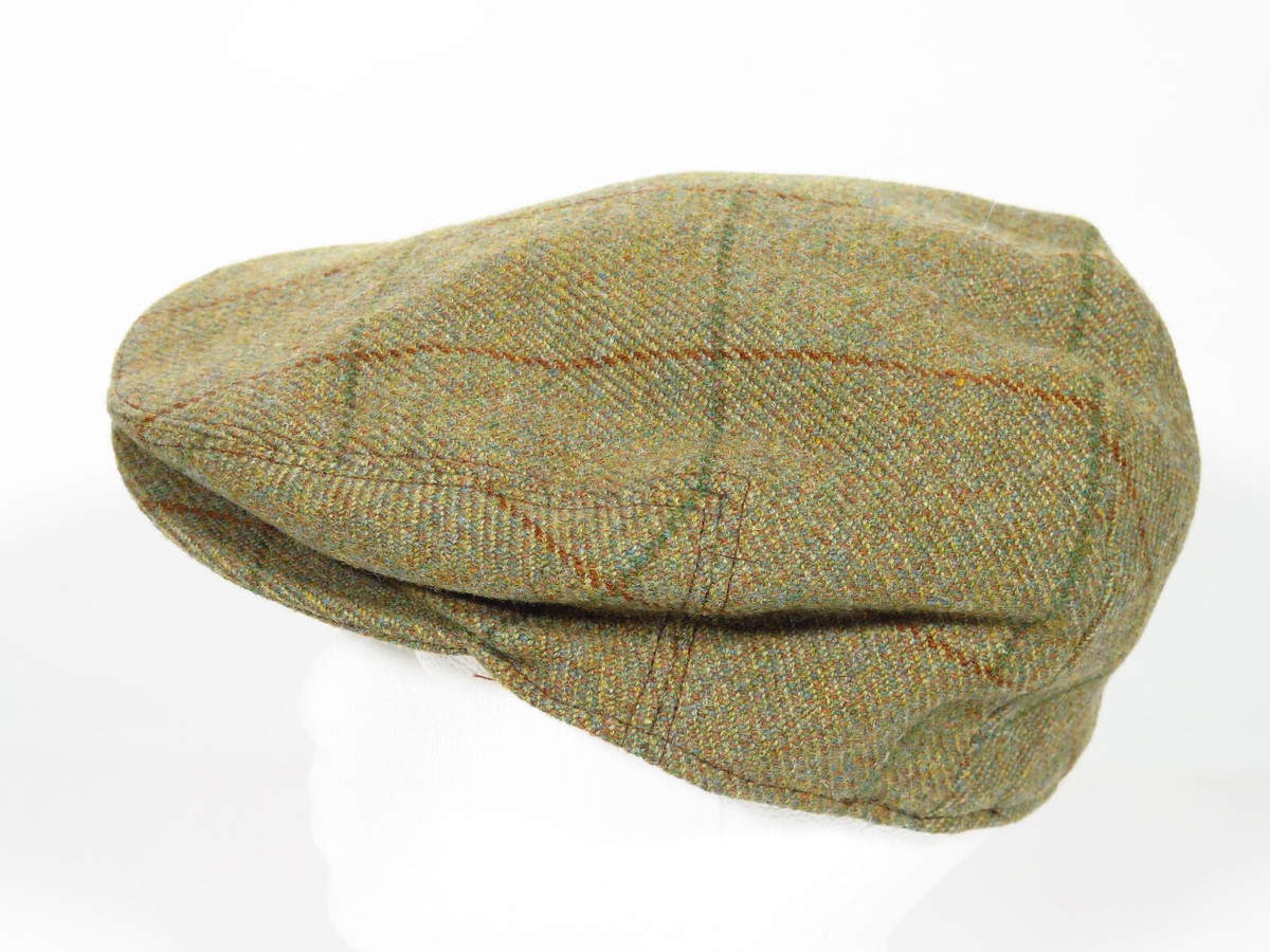 Lock & Co Hatters Grosvenor Flat Cap in Tweed 2, Size 7 / 56  display picture 2