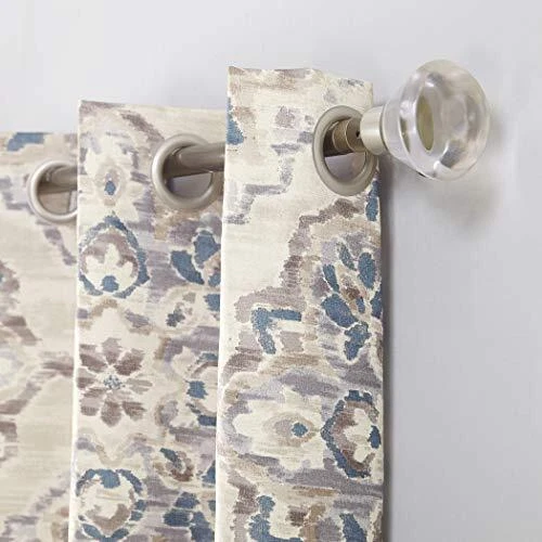  Regina цветочный акварель энергоэффективный 40 «W x 63» L (упаковка из 1) лен - Изображение 3 из 4