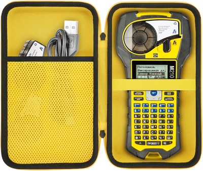 Hard Carrying Case Compatible with Brady M210 (BMP21-PLUS) / M210-LAB Handheld L