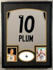 Kelsey Plum Signed Jersey Framed W/ JSA COA Las Vegas Aces White Auto Display