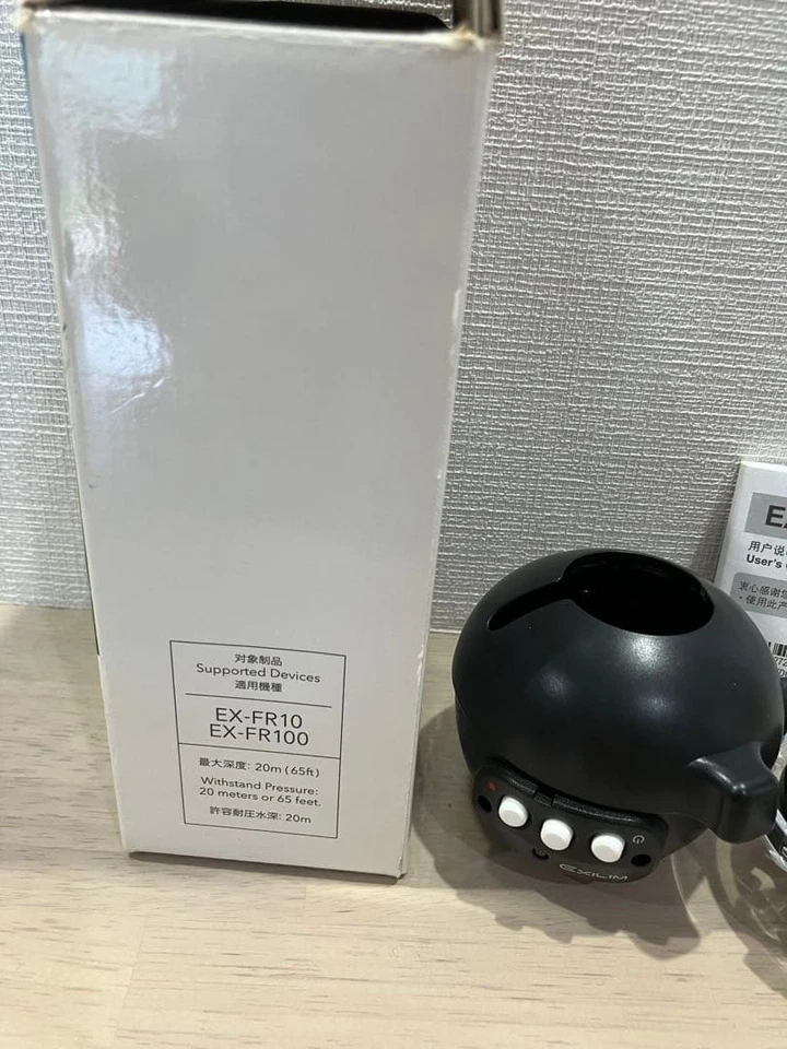 Raro CASIO Estuche Lente Impermeable EAM-5 EXILIM Foto 2 de 3