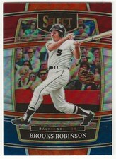 2022 Panini Select BROOKS ROBINSON Insert TRICOLOR PRIZM Parallel Card ORIOLES
