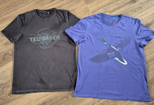 Bundle Of Two Ted Baker T Shirts - Large Size 4