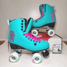 Chaya Melrose Deluxe Turquoise Roller Skates 810584 Women's 9 NEW In Box Derby