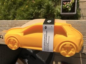 Renault 5 Electric Official Merchandise - Yellow - Flexible Bakeware Cake Mold