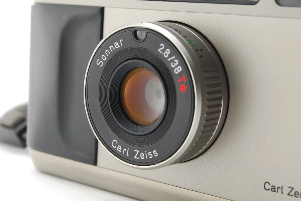 [NEAR MINT++ ] Contax T2 Titan Silver 35mm Point & Shoot Film Camera From JAPAN - Image 4 of 4