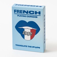 Lingo French Travel Playing Cards