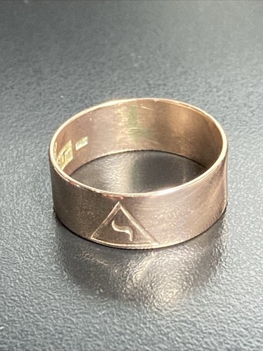 Antique Masonic Scottish Rite 14th Degree~10k Gold Ring 4.3grams~About Size 10.5
