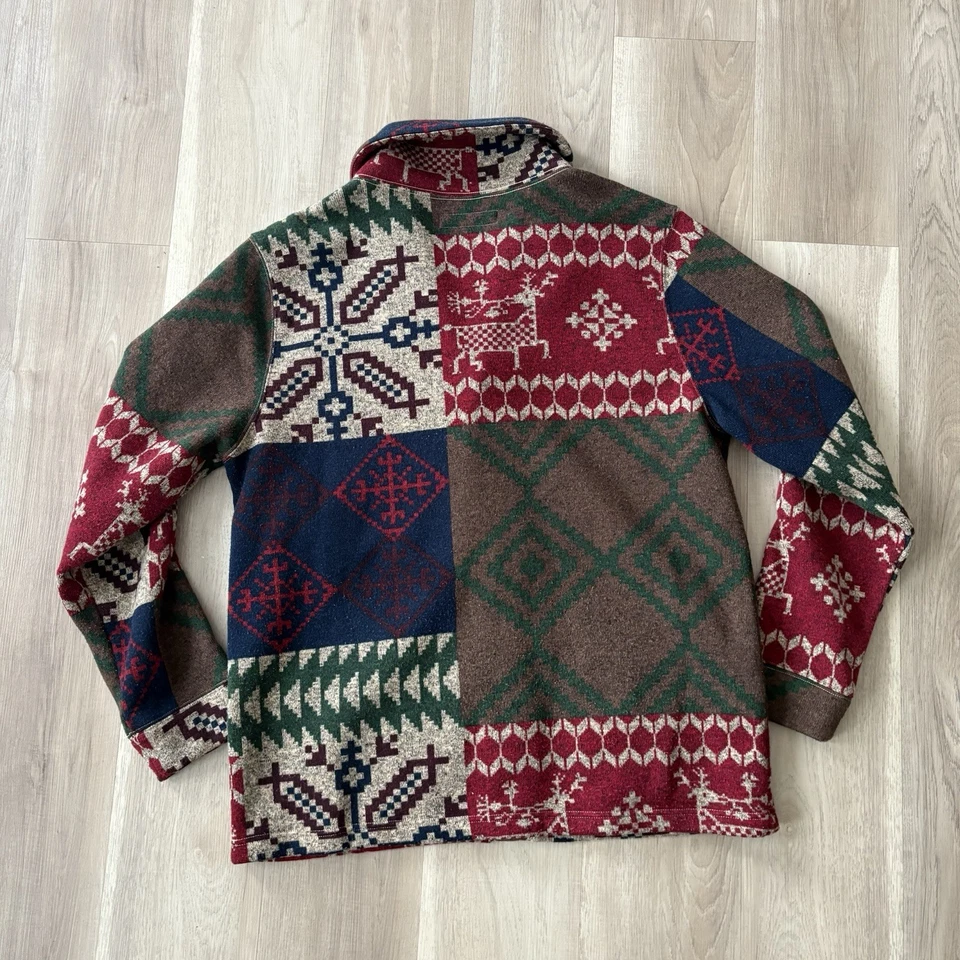 LEVIS WOOVEN NAVAJO AZTEC MENS XXL SWEATER - Image 2 of 4