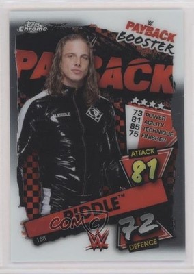 2021 Topps Chrome WWE Slam Attax Matt Riddle #158 00jz