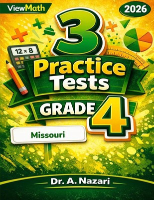 3 Missouri MAP Grade 4 Math Practice Tests | A. Nazari | Taschenbuch | Englisch