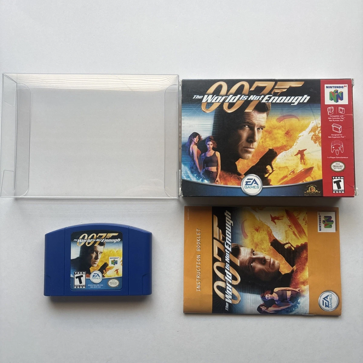 Las mejores ofertas en 007: juegos N64 mundo no es suficiente | eBay