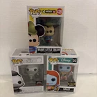 Disney Funko Pop Lot  3 Figures Donald Mickey Sally