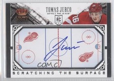 2013-14 Panini Crown Royale Scratching the Surface Tomas Jurco #SC-TJU Auto 0f8