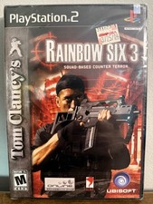Tom Clancy's Rainbow Six 3 (Sony PlayStation 2, 2004) Brand New Black Label