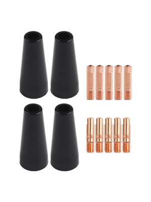 Gaslose Flussmittel Kern Schweißspitzen Set zuverlässige Leistung für 14AK Br