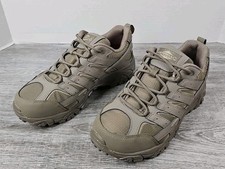 Merrell Moab 2 Tactical Hiking Shoes J15863 Mens 8W Vibram Sole Light Green