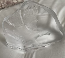 Eagle Crystal sculpture by Mats Jonasson, Maleras, Sweden