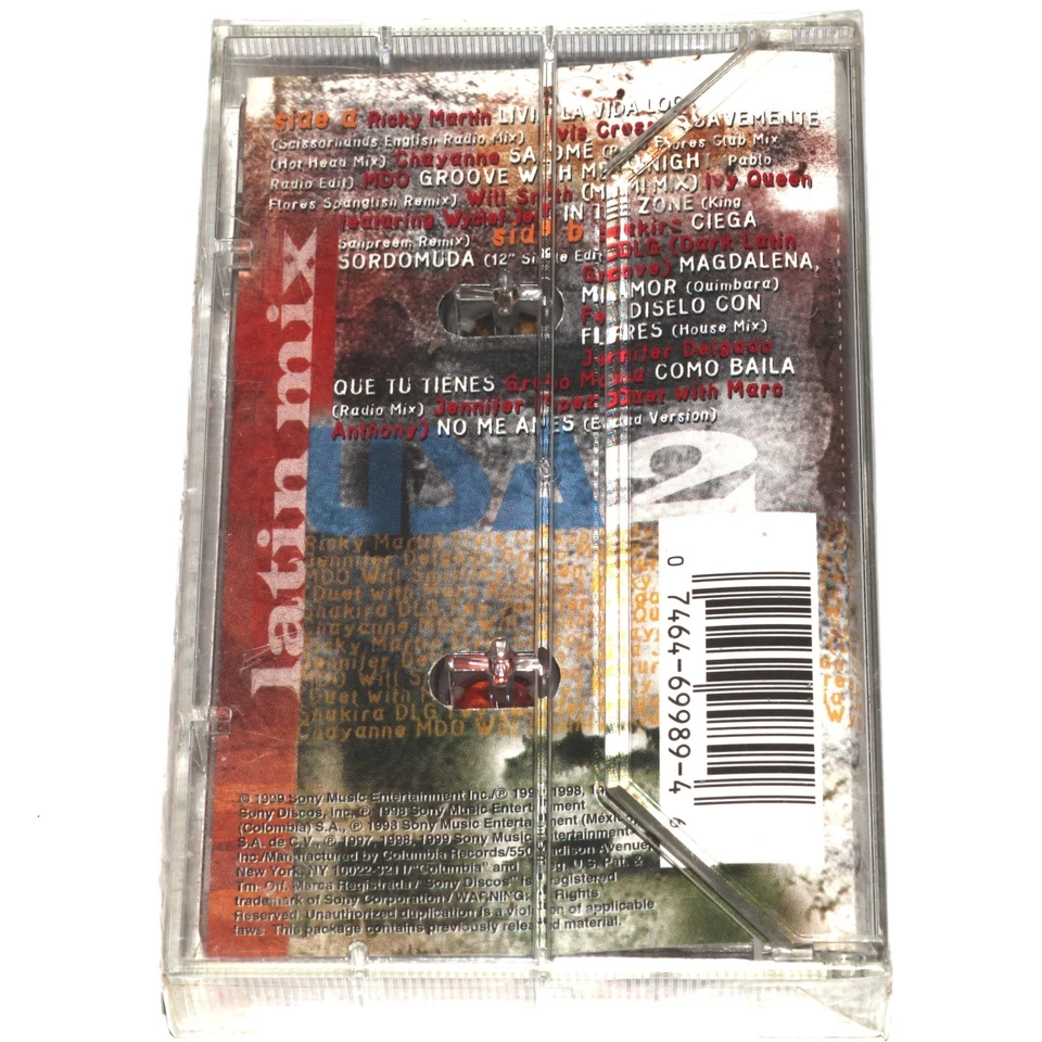 Latin Mix USA 2 (Cassette Tape 1999) NUEVO SELLADO NEW SEALED - Image 2 of 4