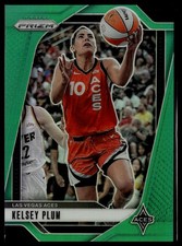 2024 Panini Prizm WNBA #77 Kelsey Plum Green Prizms