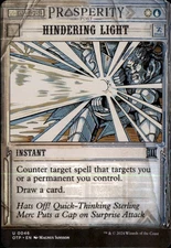 Hindering Light Outlaws of Thunder Junction: Breaking News OTP Normal NM