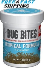 Fluval Bug Bites Tropical Fish Small Granules 1.59 oz.