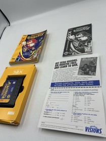 Sega Genesis 32X Game Knuckles Chaotix CIB Complete In Box Authentic Tested✅