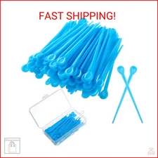 WILLBOND 180 Pieces Brush Roller Pick Plastic Roller Pick Hair Curler Pin for Ha