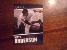 2008 CHARLOTTE KNIGHTS Team Issue Minor League Single Cards YOU PICK OBO