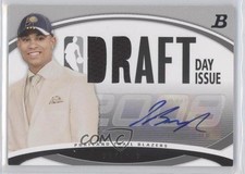 2008-09 Bowman Draft Picks & Stars Day Issue Relic 60/75 Jerryd Bayless Auto 8u9