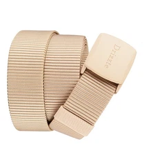 Men Big&Tall Tactical  Khaki Belt Duty Nylon Camping&Daily Utility Use