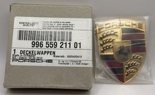 Genuine Porsche Hood Crest New In Box 997boxstercaymancayenne 996-559-211-01 Genuine Porsche Hood Crest New In Box 997boxstercaymancayenne 996-559-211-01