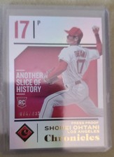 2018 Panini Chronicles - Shohei Ohtani #1 Press Proof /299 (RC)