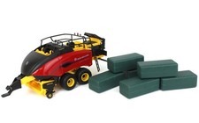 ERTL, NEW HOLLAND Ballenpresse 340plus mit 6 Quaderballen., 1/32, ERT13972