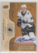 2018-19 Upper Deck Engrained Rookies Auto Antti Suomela #87 Auto 1q2