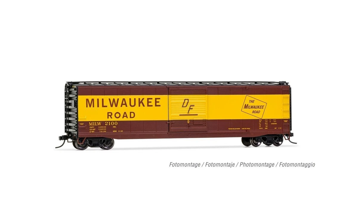 Lot De 2 Wagons Panoramiques HO - Marques Rivarossi Et Athearn - Avec Boîtes D'origine