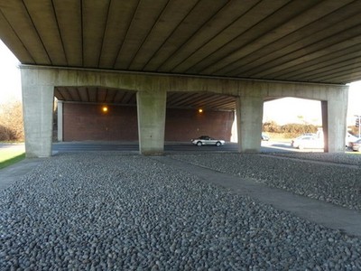 Photo A3 Poole : Fleets Corner - Roundabout & Bridge Poole/SZ0191 Stand c2010