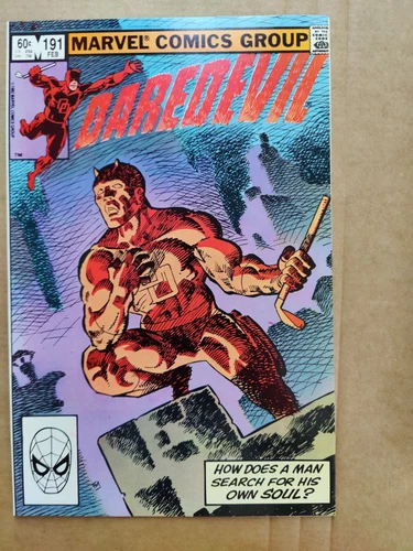 Daredevil 191 VF/NM Classic Issue Bullseye Frank Miller Cover + Art Marvel 1983