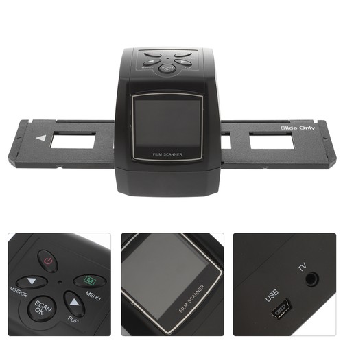 135mm 3600dpi 5MP Film Scanner Mini Portable Negative Converter with 100-240V - 第 1/11 張圖片