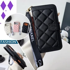 For iPhone 17 16 15  Pro Max 14 13 12 11 XsMax Phone Case Leather Wallet Cover